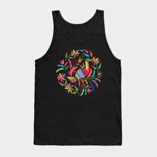 Mexican Otomí Duck by Akbaly Tank Top